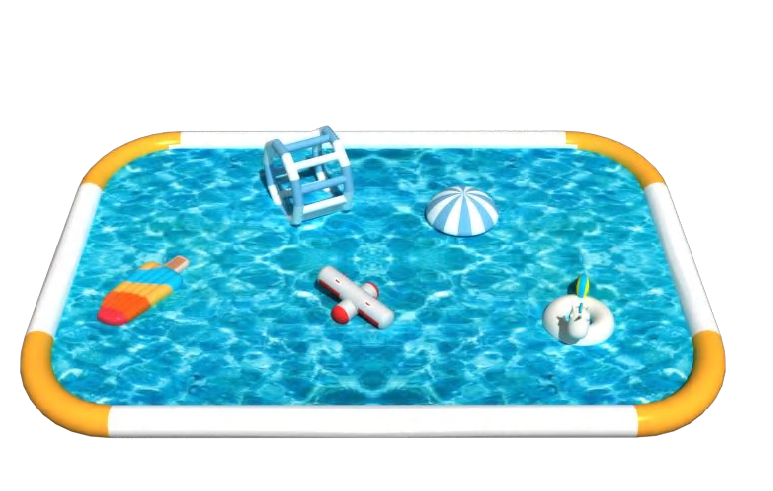 Simple Outdoor Water Inflatable For Energetic Kids
