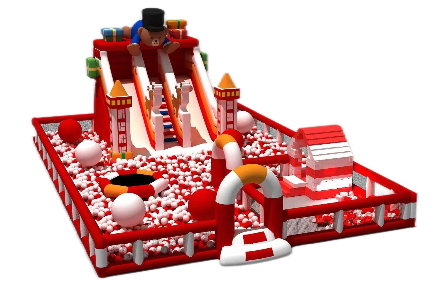 Customized Inflatable Themed Castle World