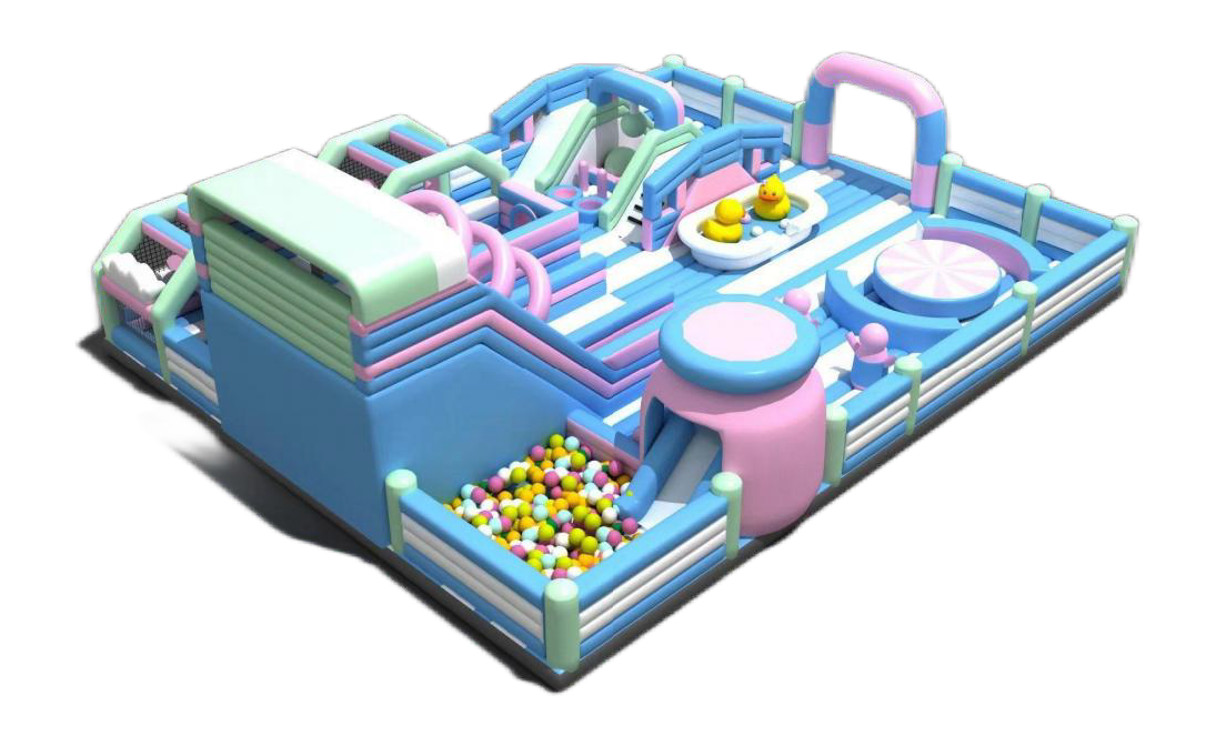 Personalized Inflatable Play Castle Design