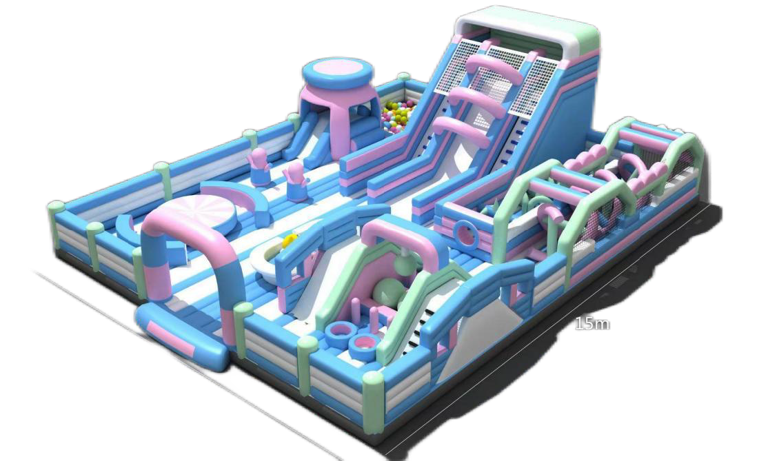 Personalized Inflatable Play Castle Design