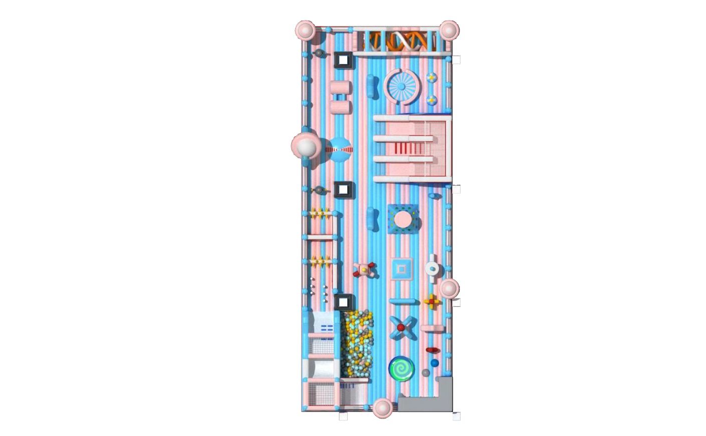 Customized Inflatable Bounce Castle For Kids