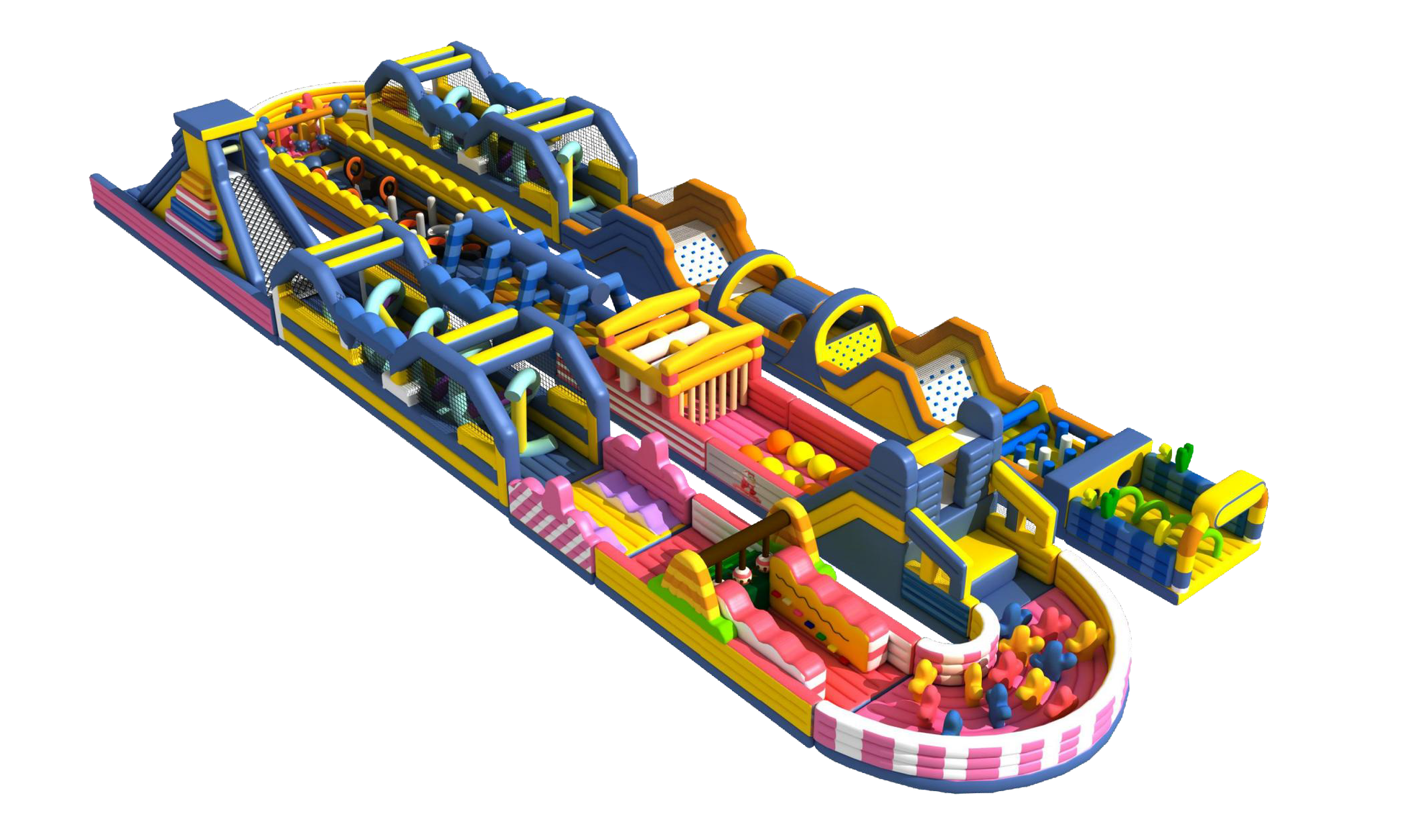 Special Custom Inflatable Party Castle Setup