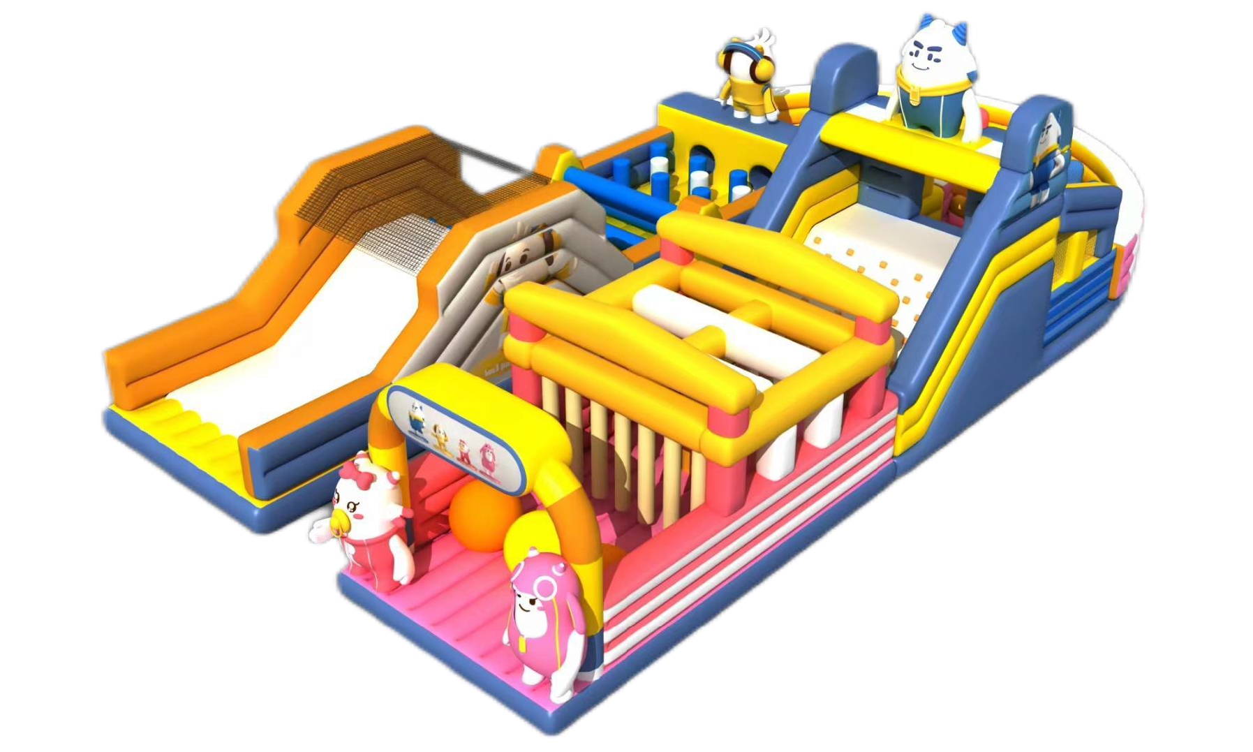 Special Custom Inflatable Party Castle Setup
