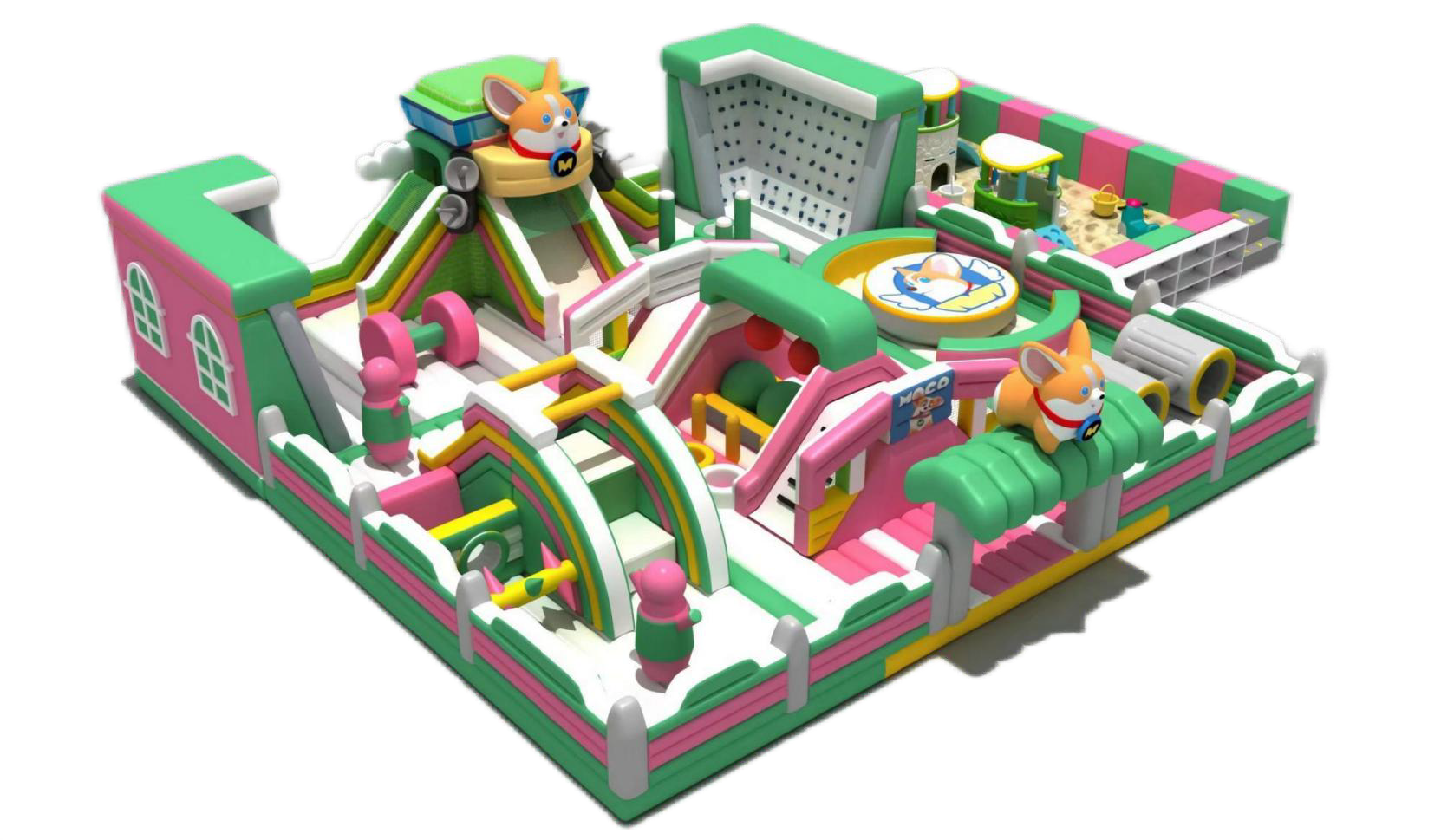 Exclusive Inflatable Play Castle Design