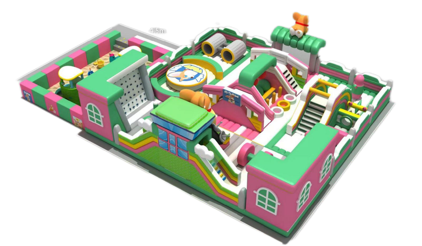Exclusive Inflatable Play Castle Design