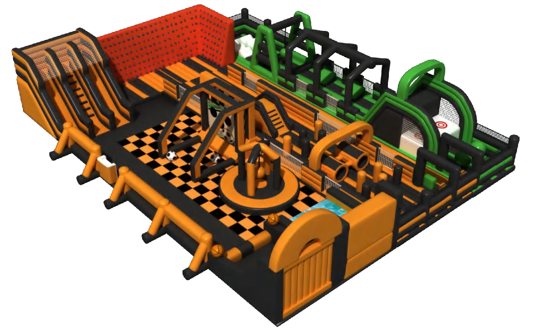 Personalized Inflatable Jumping Arena Design