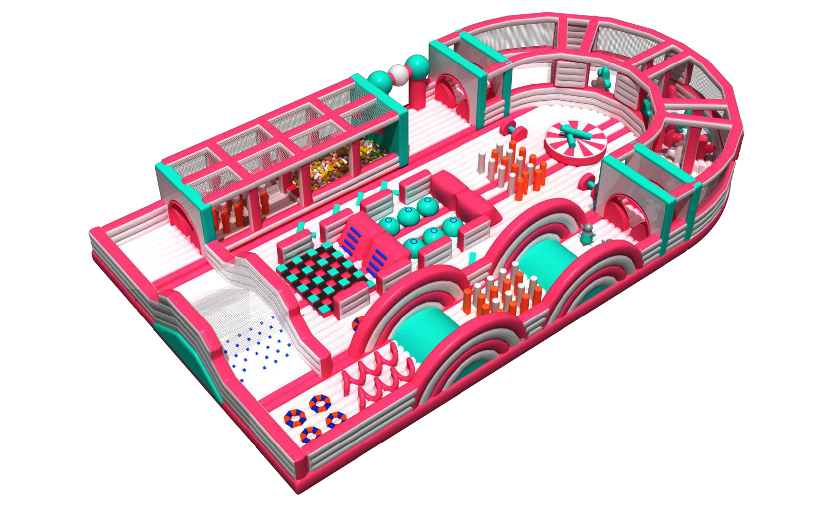 Customized Inflatable Jumping Paradise
