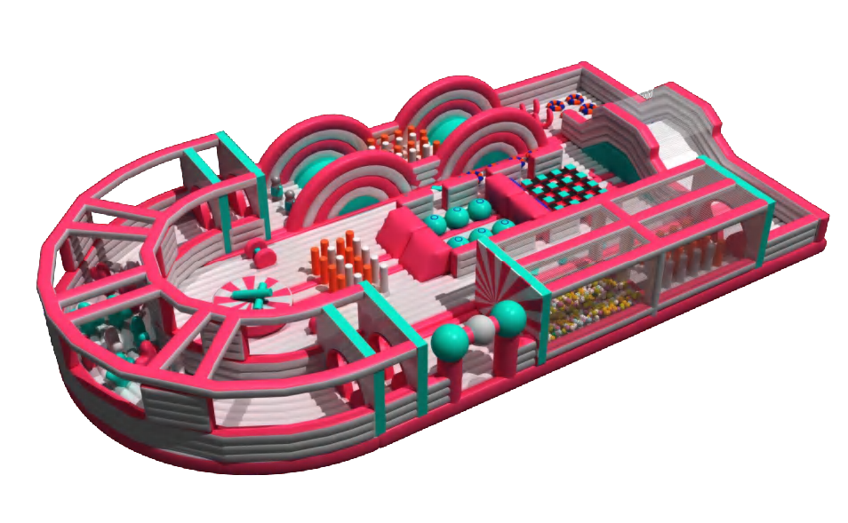 Customized Inflatable Jumping Paradise