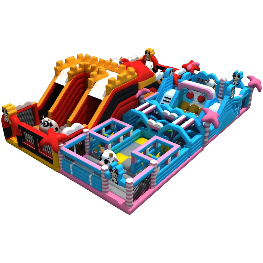 Square Inflatable Castle  Play Zone
