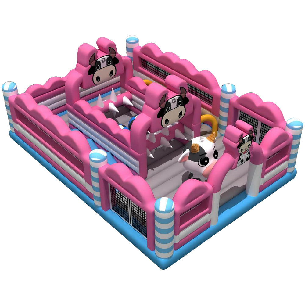 Square Inflatable Castle  Play Zone