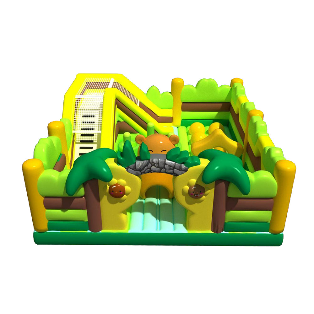 Square Inflatable Castle  Play Zone