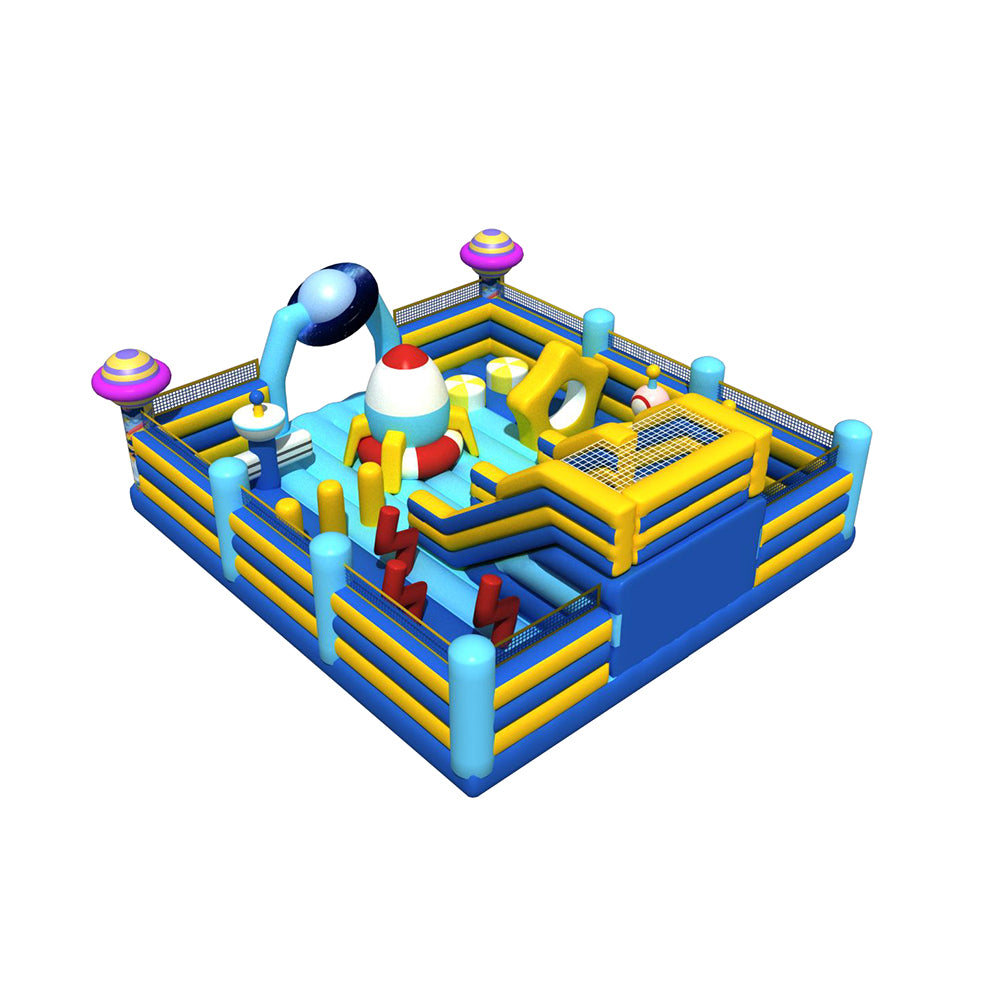 Square Inflatable Castle  Play Zone