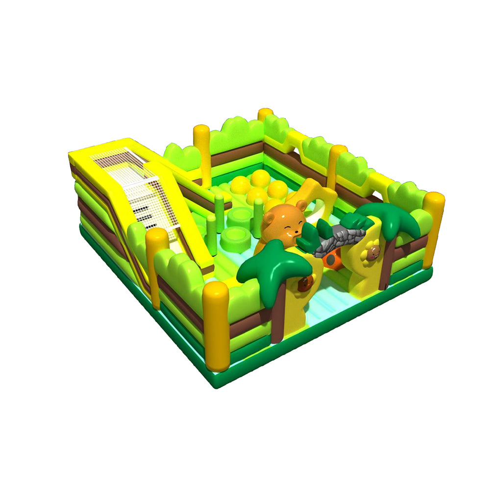 Square Inflatable Castle  Play Zone