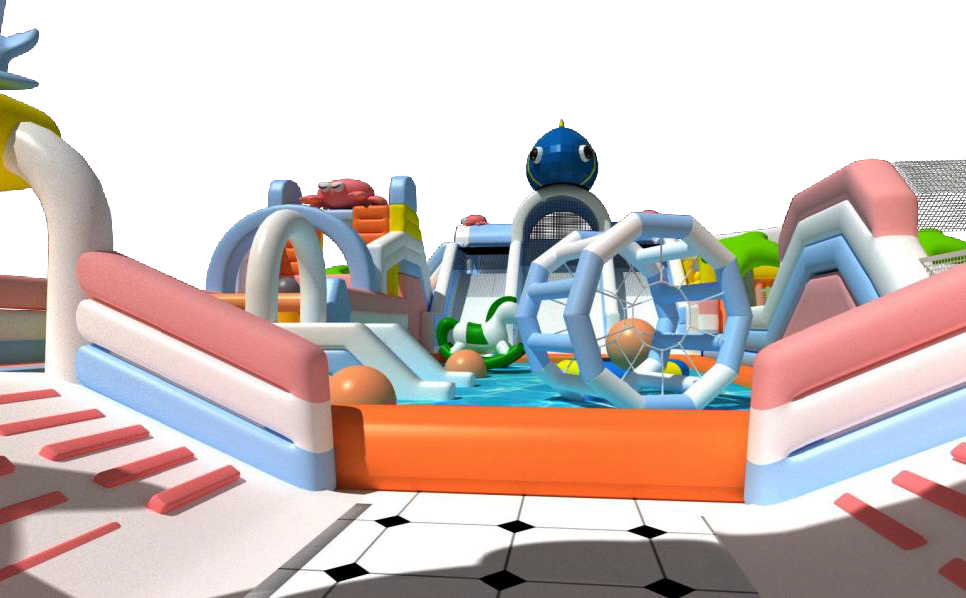 Ultimate Outdoor Inflatable Water Park for Kids!