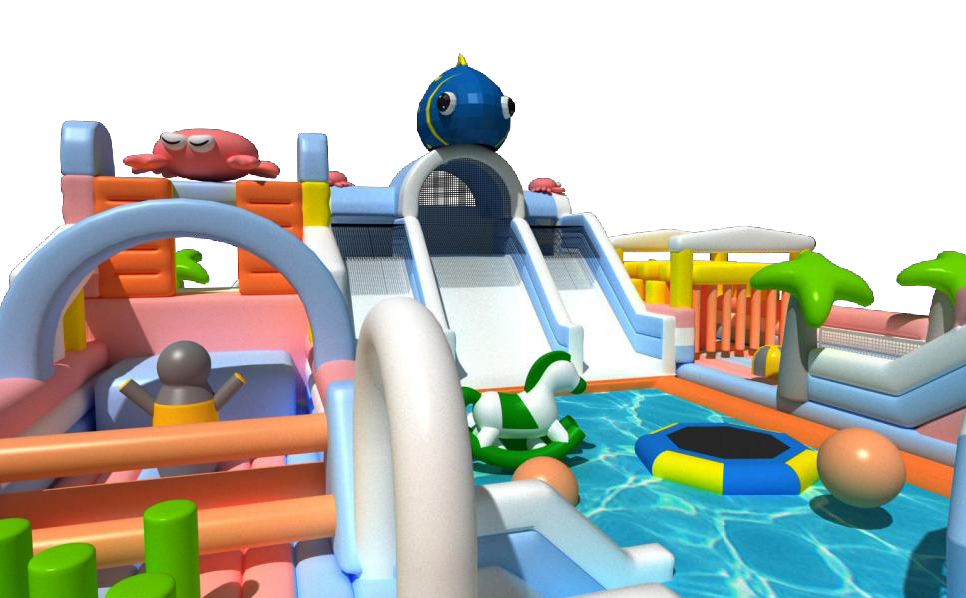 Ultimate Outdoor Inflatable Water Park for Kids!