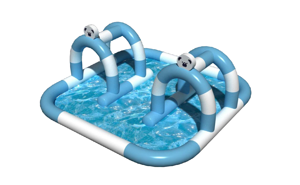 Small Safe Inflatable Water Castle for Outdoor Kid Fun