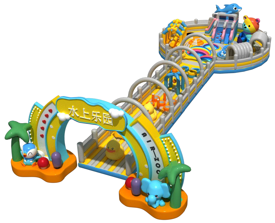 Kids Adventure Awaits Durable Outdoor Inflatable Castle