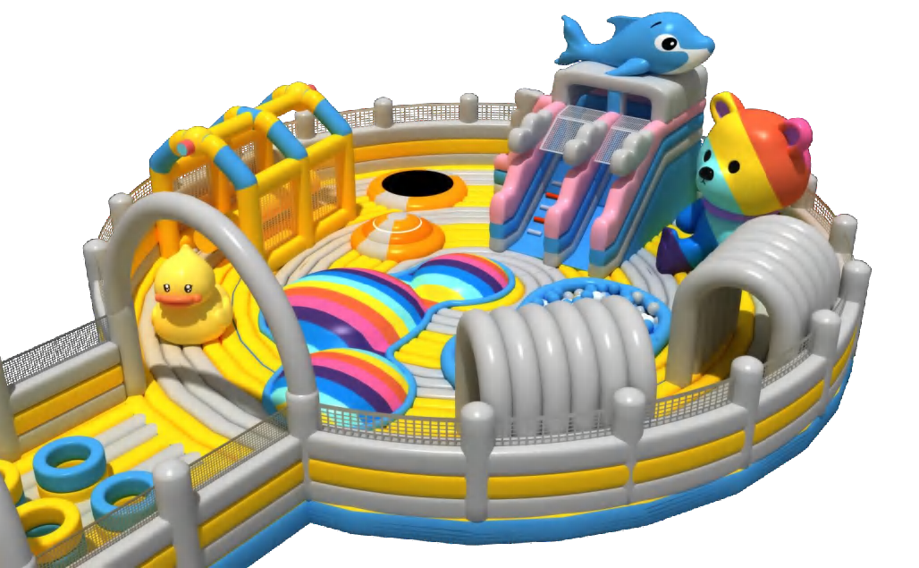 Kids Adventure Awaits Durable Outdoor Inflatable Castle