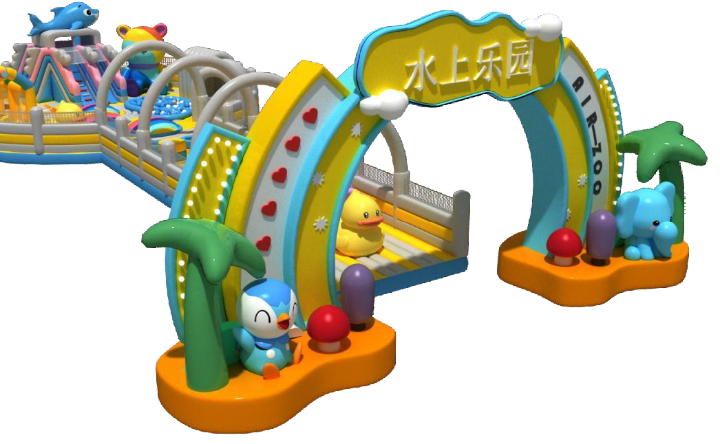 Kids Adventure Awaits Durable Outdoor Inflatable Castle