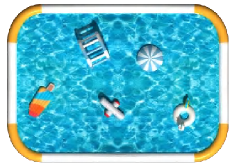 Simple Outdoor Water Inflatable For Energetic Kids