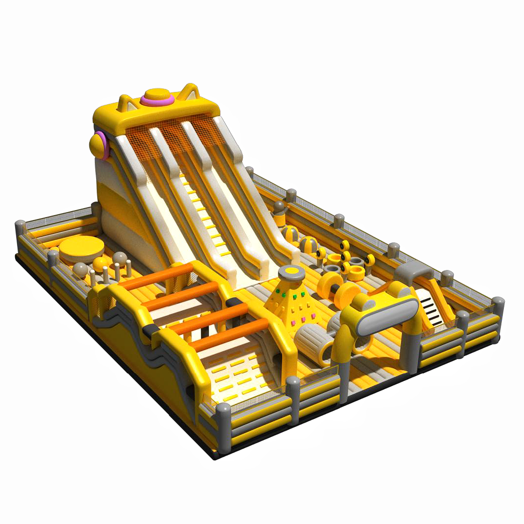 Ultimate Inflatable Obstacle Course  Fun for All Ages!