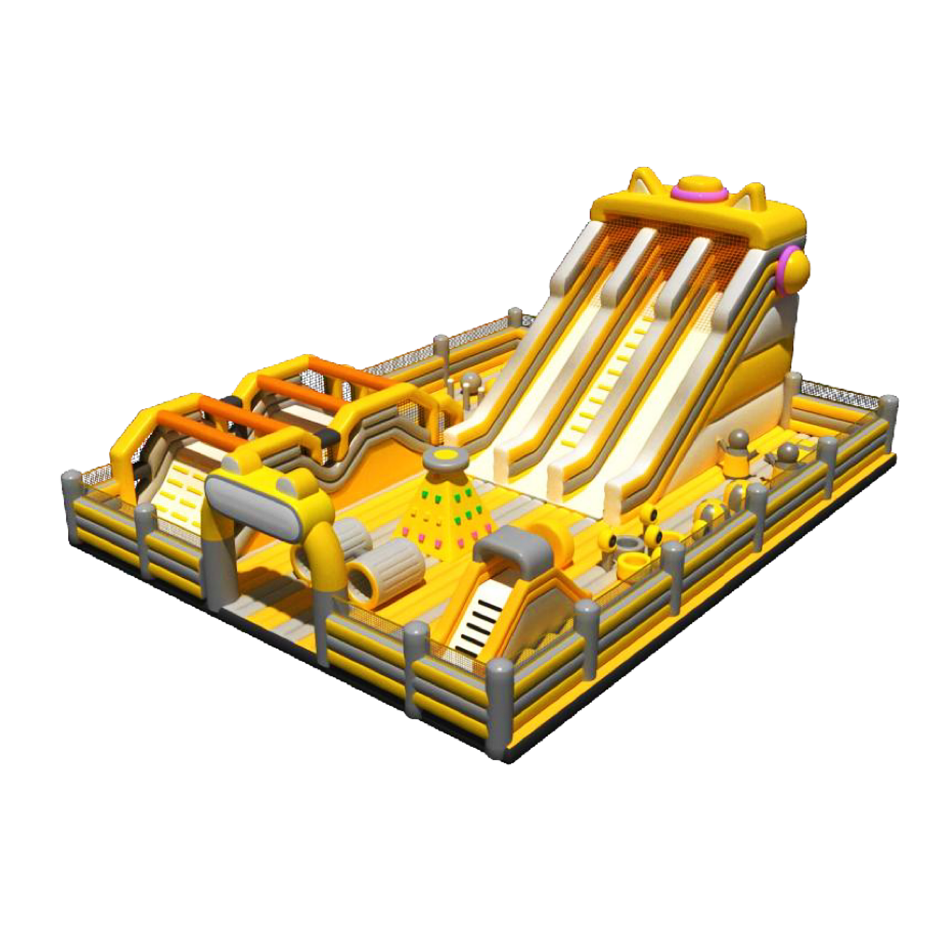 Ultimate Inflatable Obstacle Course  Fun for All Ages!