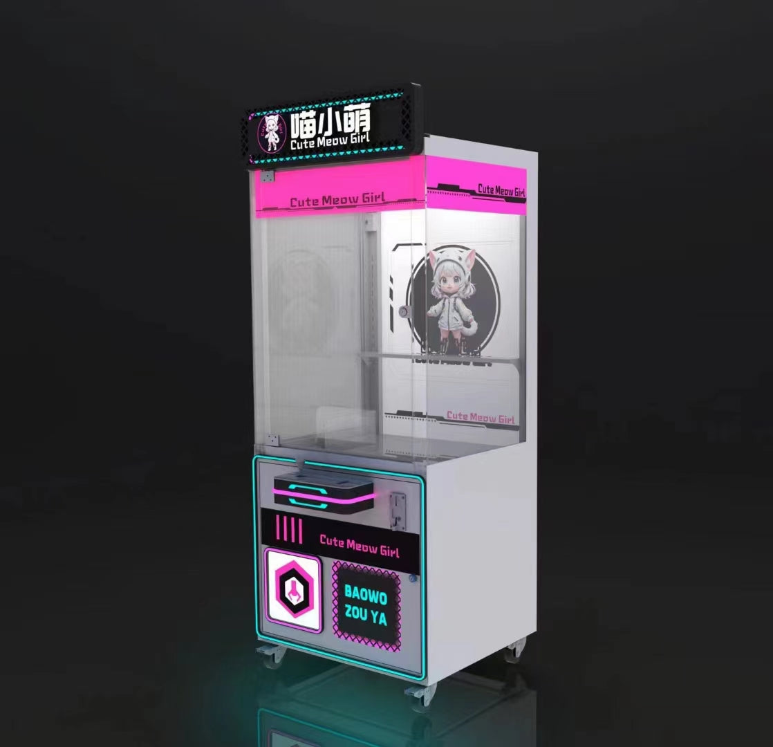 Kawaii Kitty Grab & Lucky Claw Machine