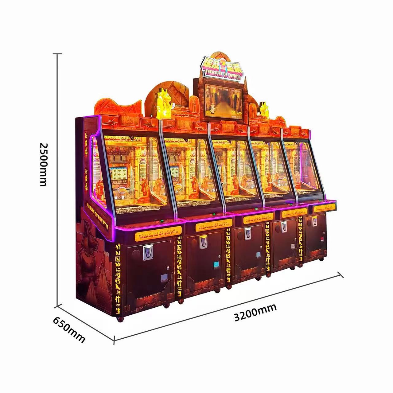 Egyptian Treasures 2 Size: 320*65*250CM Power:980W  Material: Soft-padded wood