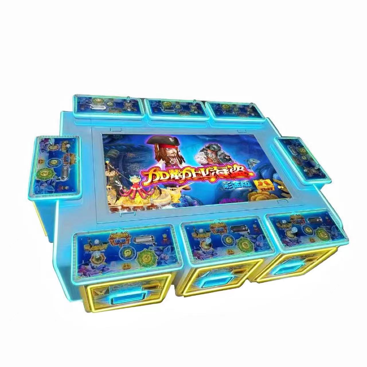 Pirates of the Caribbean (8-bit tablet) Size:238*174*85CM  Power:580W  Material:  Soft-padded wood