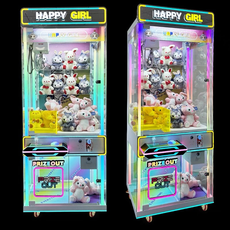 Fun Claw  Machine   Size: 80*88*20 cm  Material: Hardware  Power: 200w