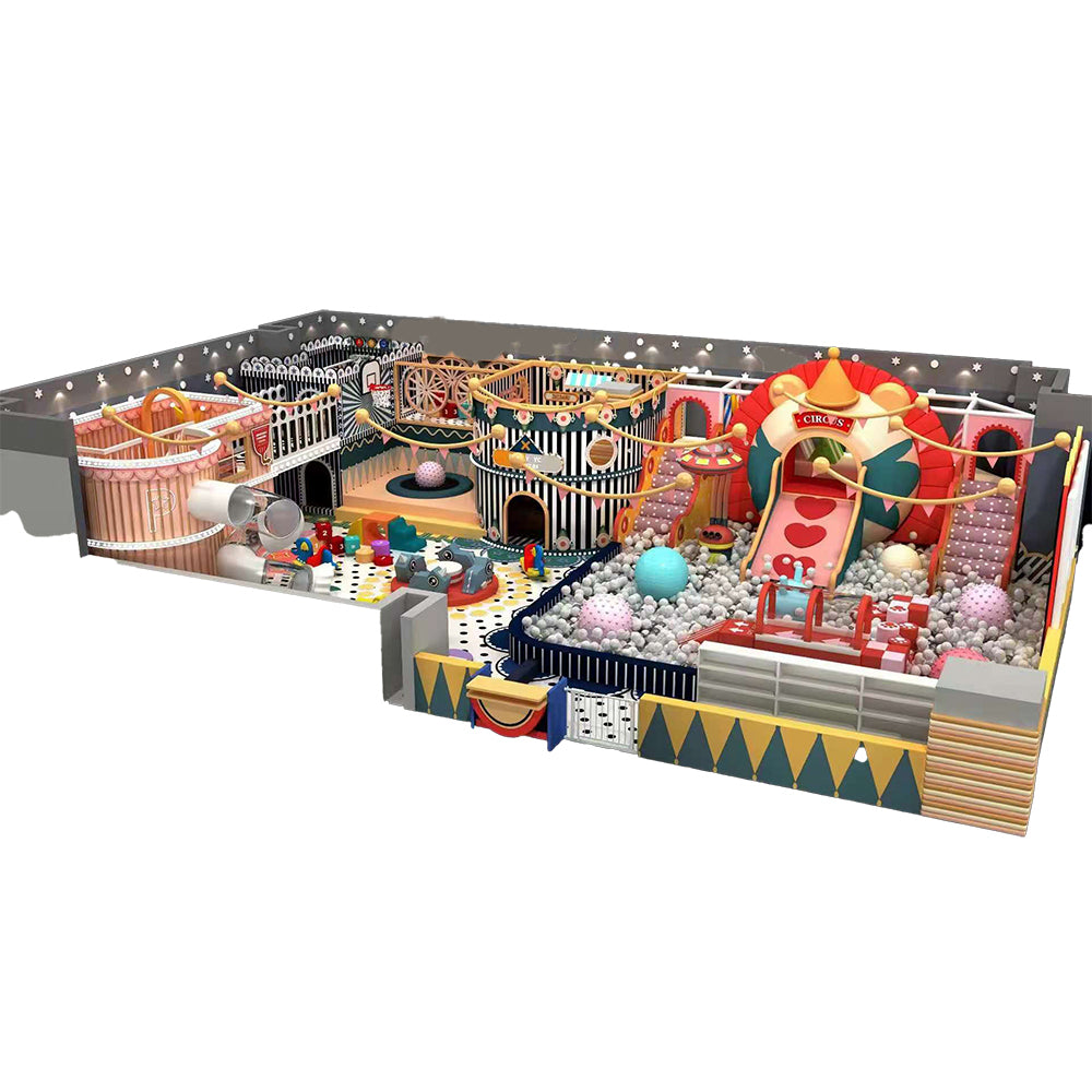 Rich and colorful, festive Flexible Custom Indoor Playground Area Kits