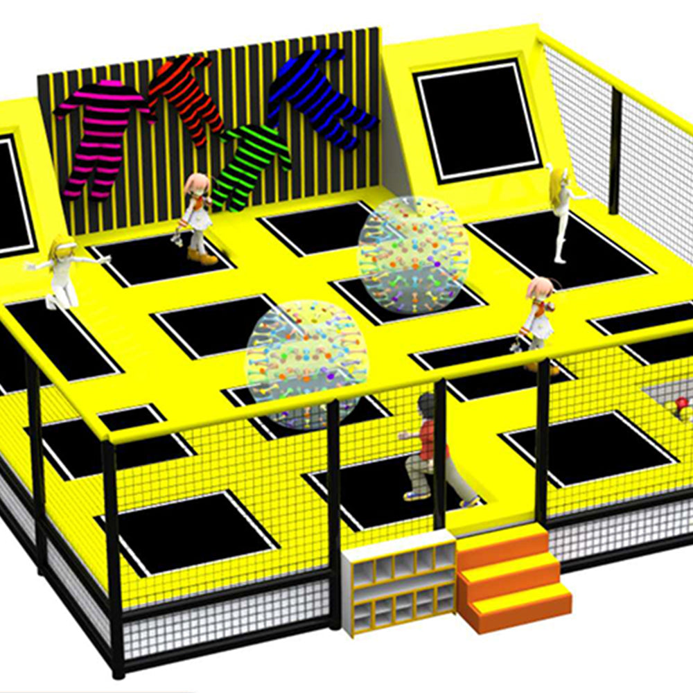 Large custom-made Trampoline Park