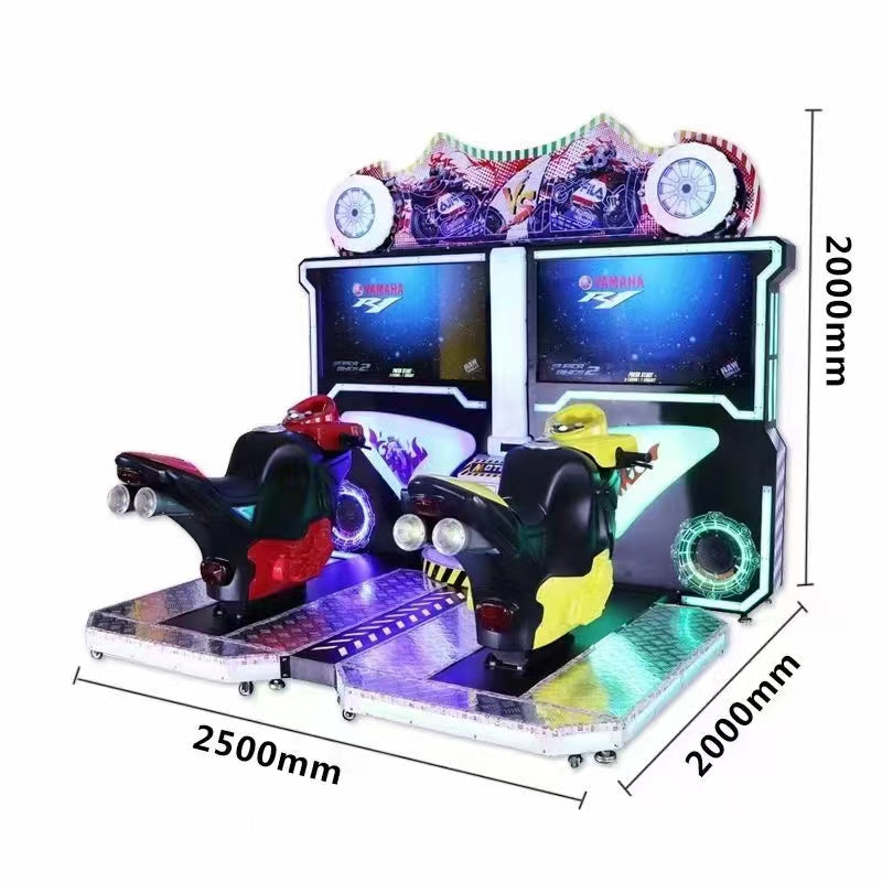 Dynamic Racing Car Size：250*200*200cm  Power:400w