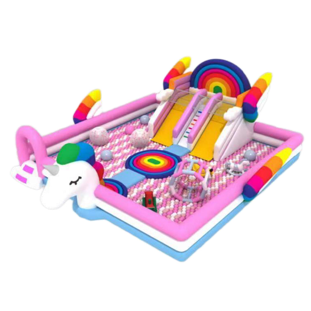 Inflatable Bullhorn Theme Castle