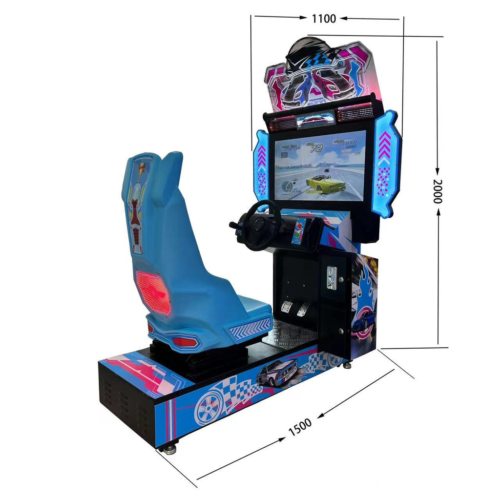 Dynamic Racing Car Size：250*200*200cm  Power:400w
