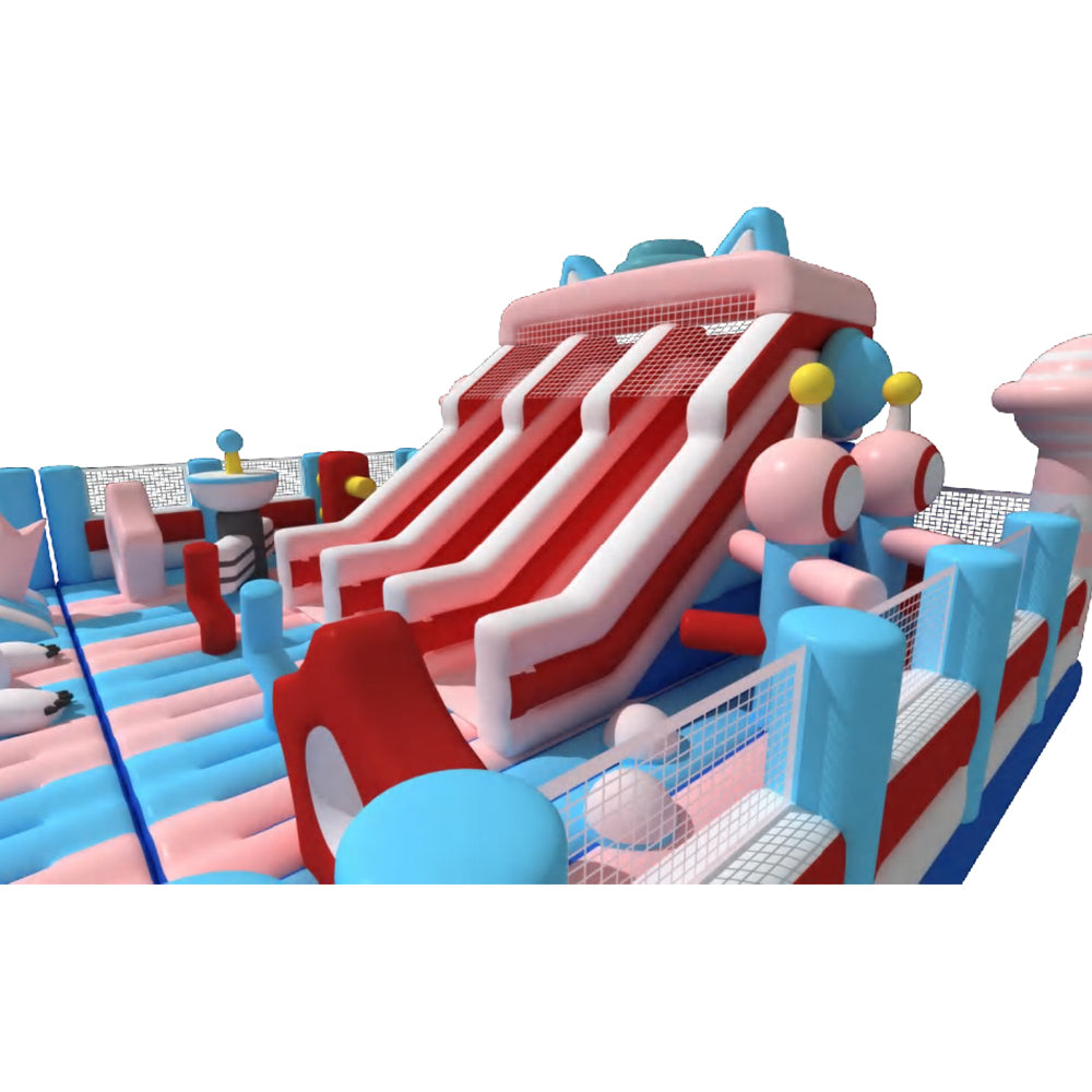 Bear Animal  Themed Inflatable Playground - Pirate, Castle & Jungle Designs