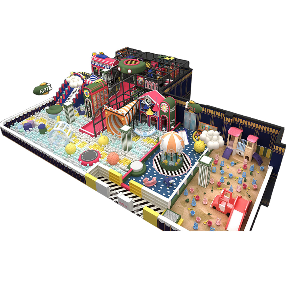 Expandable Soft Play Set: Safe,  Interchangeable Toddler Gym Equipment