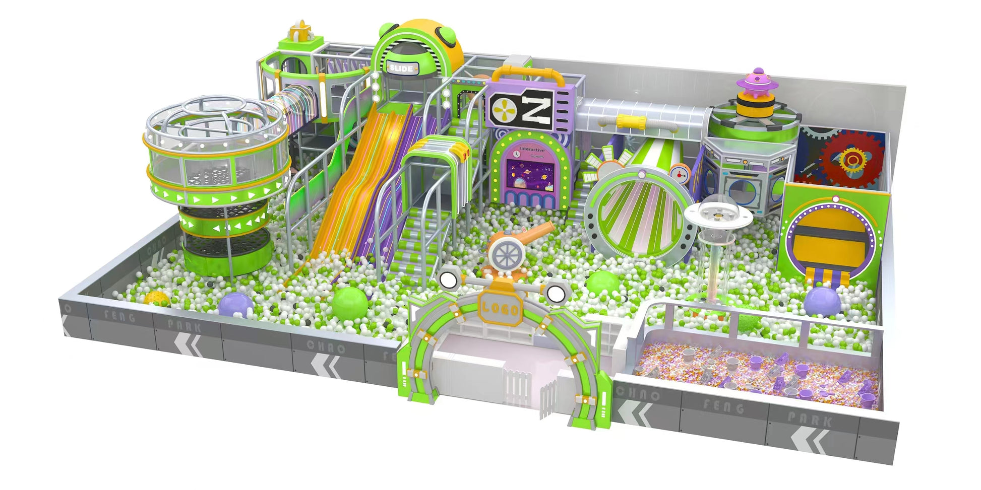 Forest Adventure Theme Indoor  Set Equipment