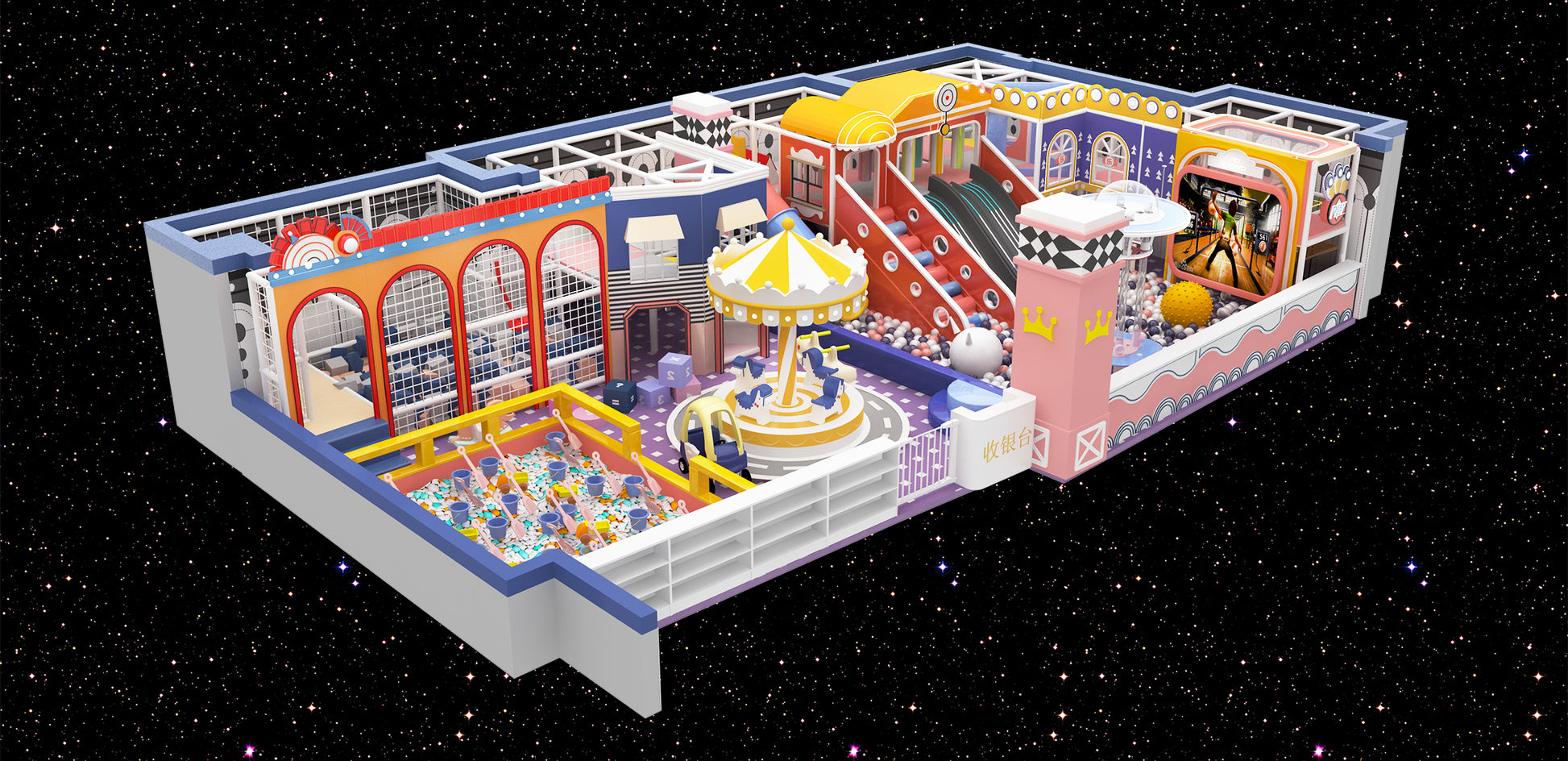 Fun Unleashed, Kids Delighted!  Unique Indoor Amusement Playground
