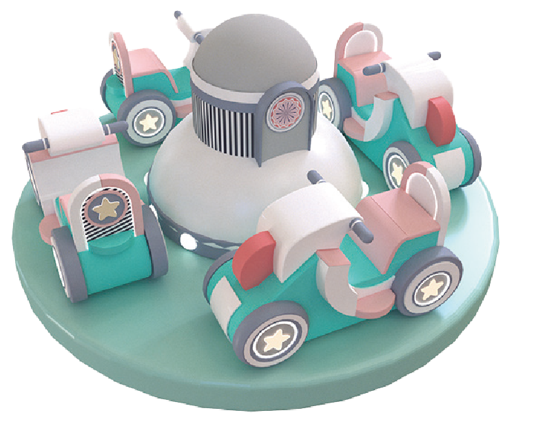 Commercial Customized Cartoon Rotating Soft Play Rides - Image 14