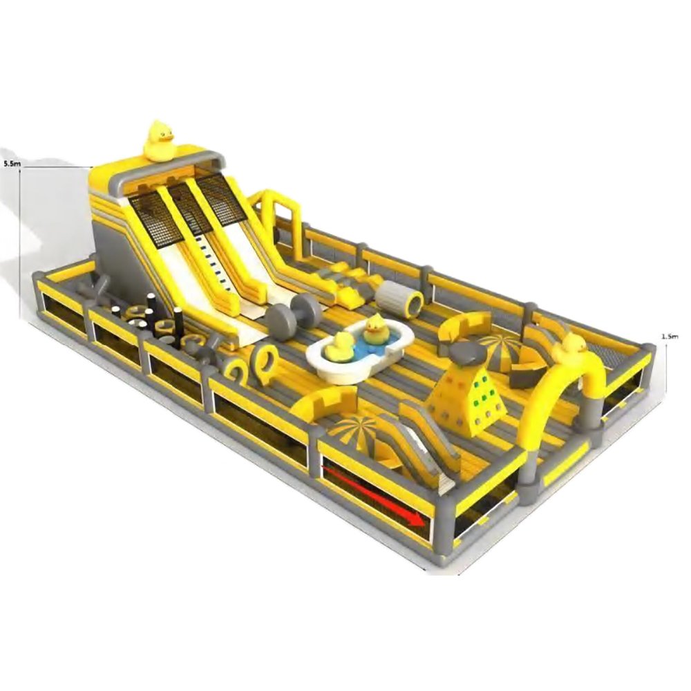 High-Density Rubber Duck Inflatable Play Center (FEC Optimized) - Image 5