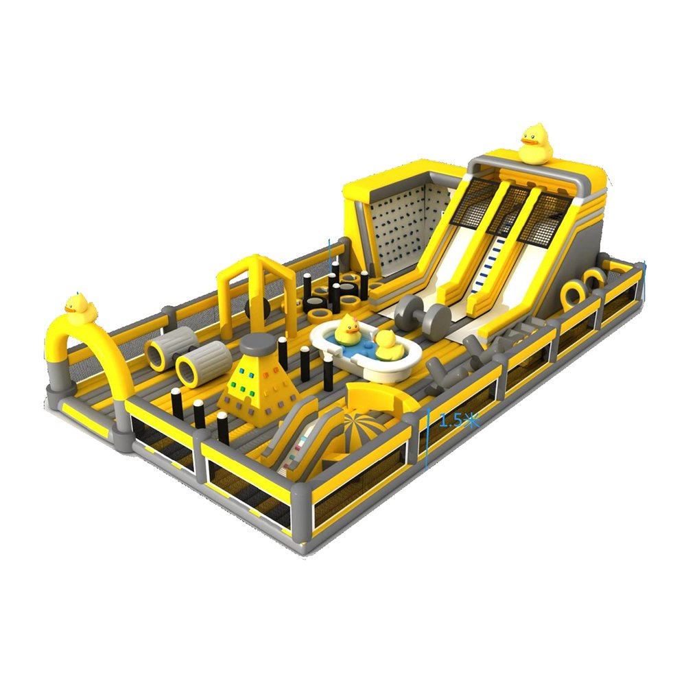 High-Density Rubber Duck Inflatable Play Center (FEC Optimized) - Image 3